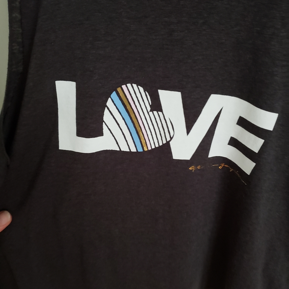 NWT Spiritual Gangster LOVE Tee - Picture 3 of 13